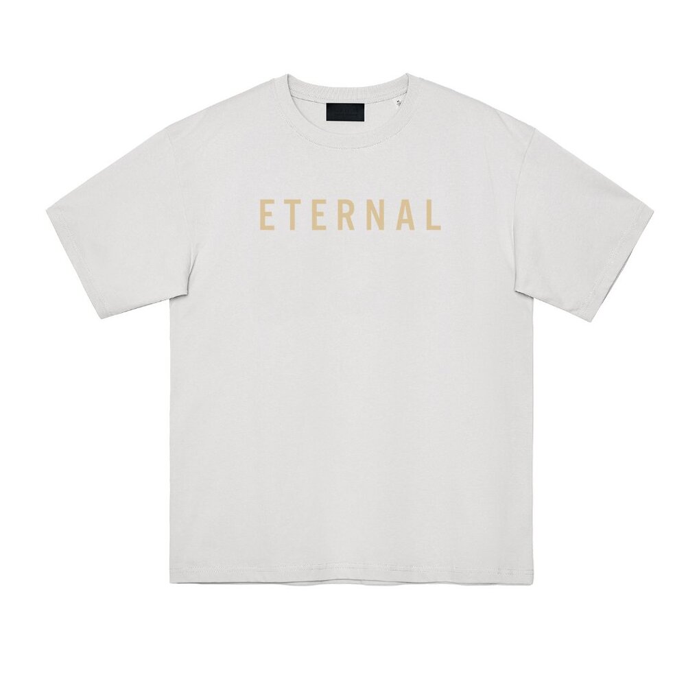 Fear of God Cream and Gold Eternal Tee